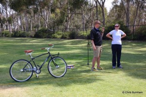 Greenest athlete award: free bike!