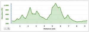 dirt devil 15k elevation chart