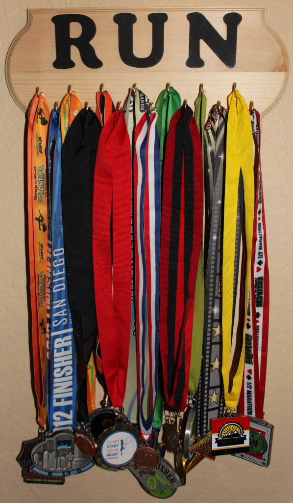 Race Medal Display Rack